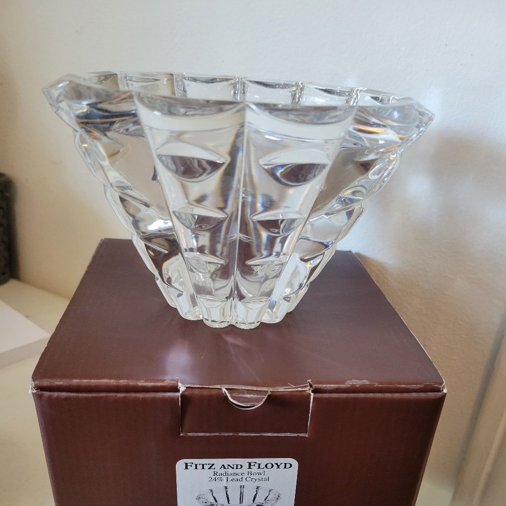 Fitz and Floyd Radiance Crystal Bowl